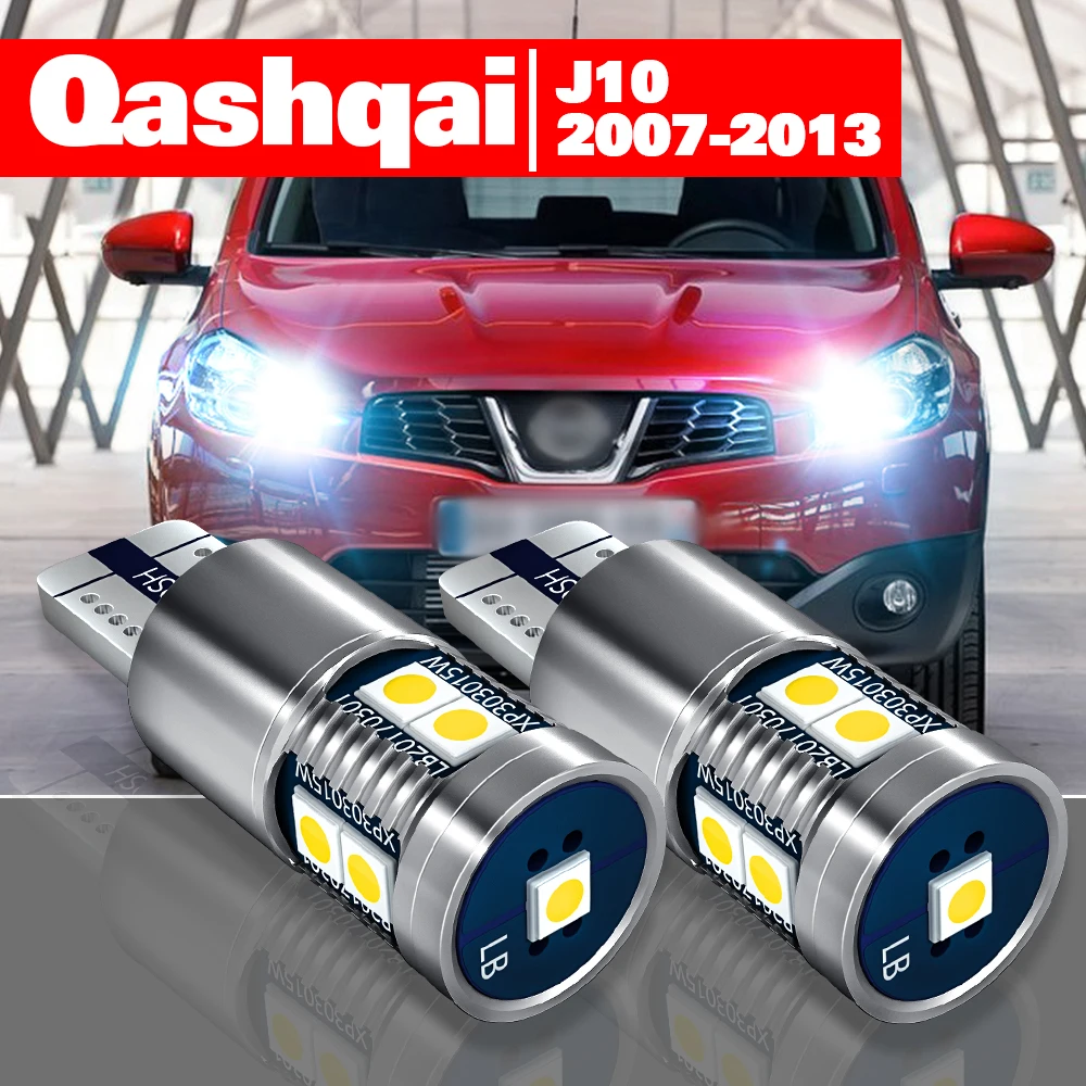 

For Nissan Qashqai J10 2007-2013 2pcs LED Parking Light Clearance Lamp Accessories 2008 2009 2010 2011 2012