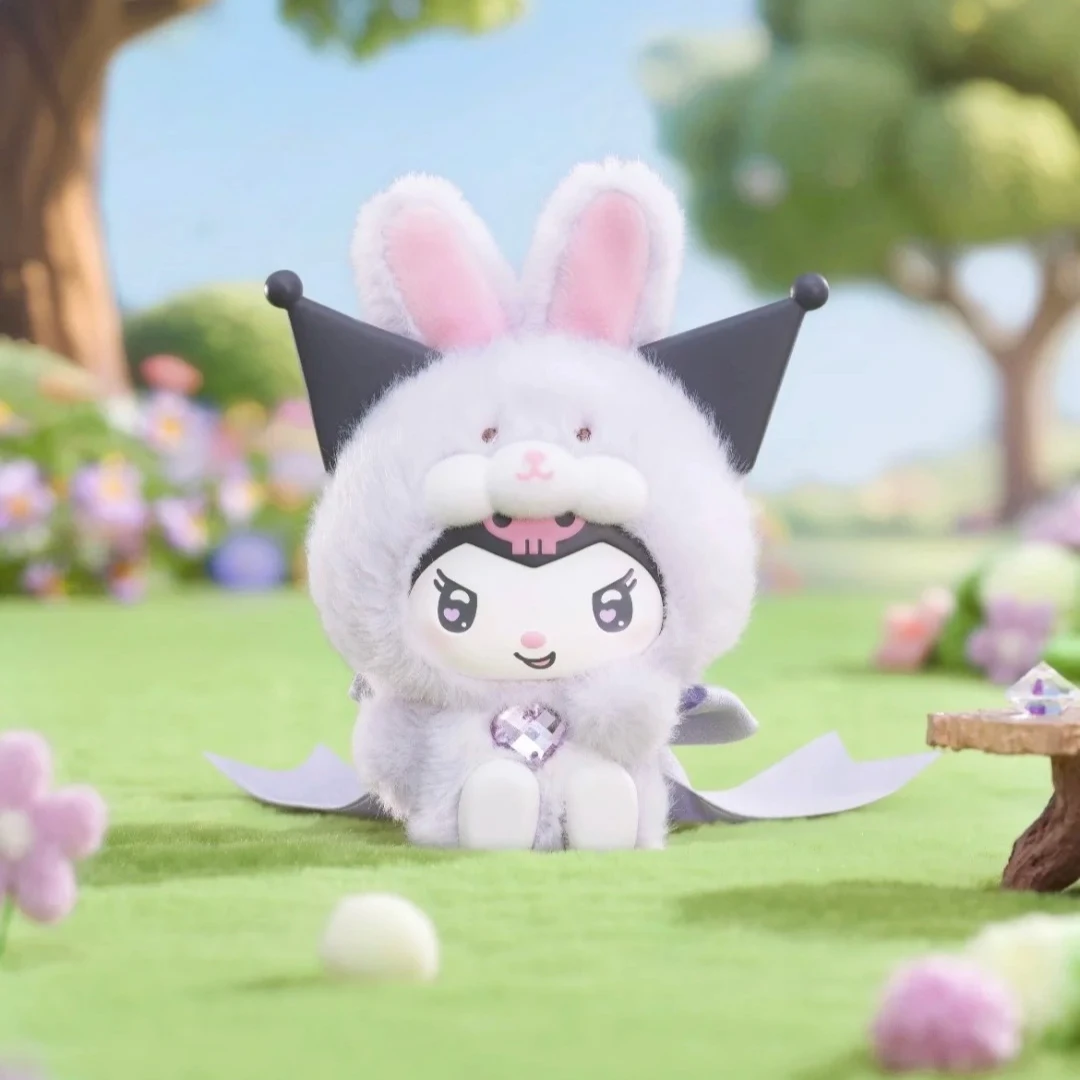 

Sanrio персонаж алмазный кролик детская серия слепая коробка милая виниловая кукла загадочная коробка милый Cinnamoroll Pochacco кулон сумка-сюрприз