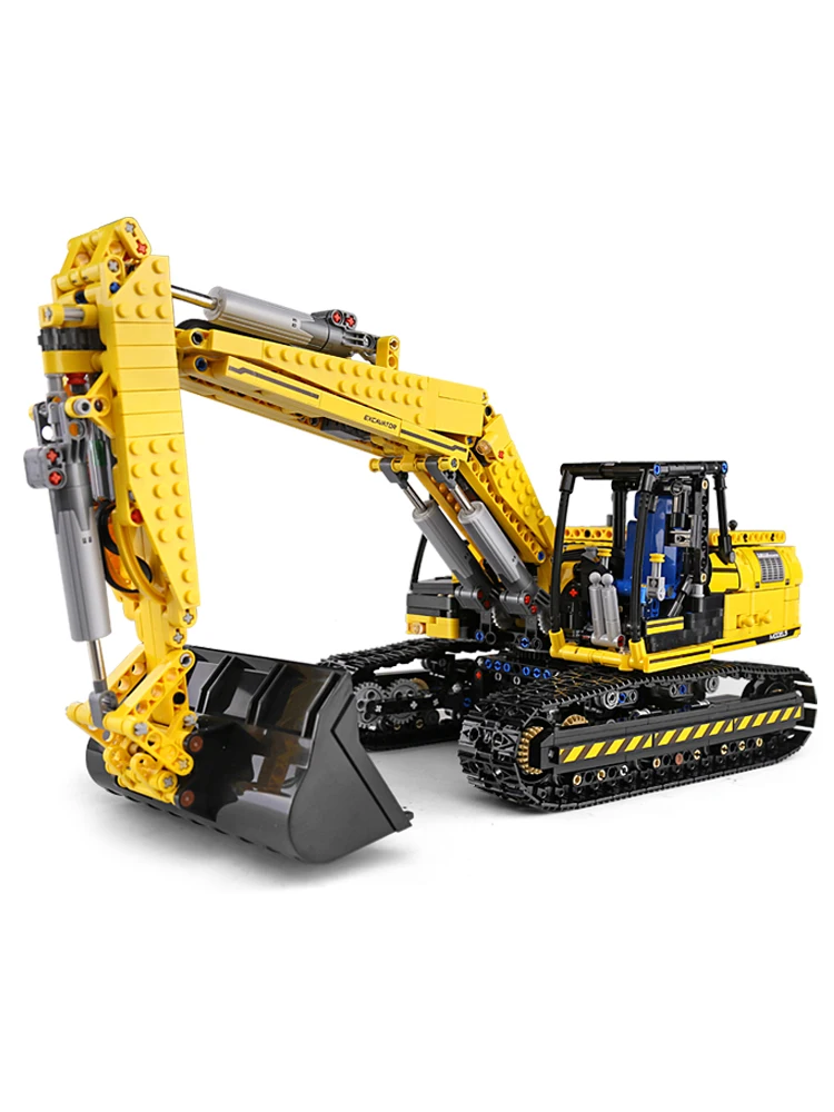 Mould King 13112 Technisches Auto-Spielzeug Der MOC-2513 APP&RC Motorisierte Bagger-Modellbausatz Bausteine Kinder Weihnachtsgeschenk