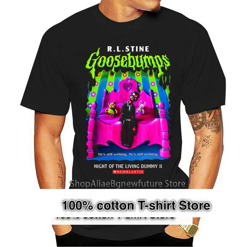 Goosebumps - Night of The Living Dummy 2 Men's T-Shirt Size S To 3XL Different High Quality 100% O-Neck Tops Tee T Shirts