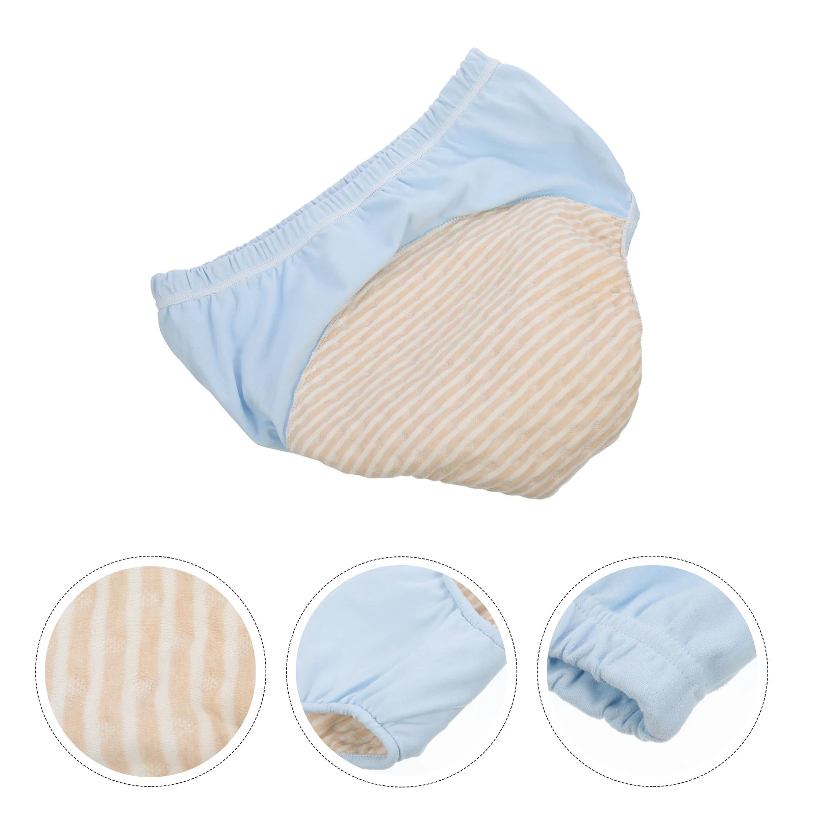 

Adult Nappies Washable Adult Cloth Diapers Cotton Reusable Elderly Incontinence Underwear