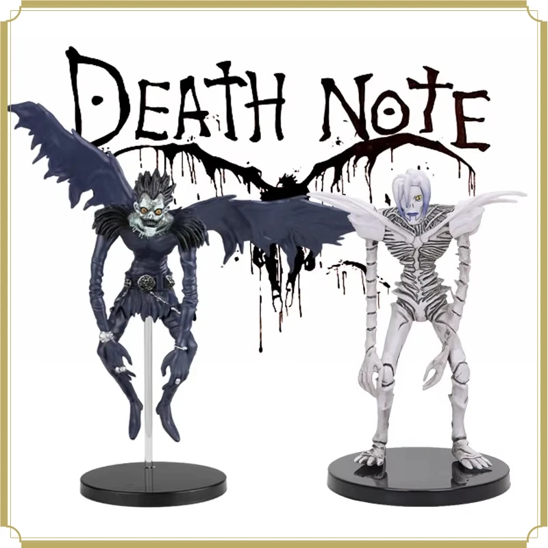 18CM Death Note Ryuuku Ryuk Rem Action Figure Anime Collectible PVC Model Toys Dolls Desktop Decoration Adult Children Halloween