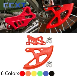 Motorcycle Rear Brake Disc Caliper Guard For Honda CR125R CR250R CRF250X CRF450X CRF250RX CRF450RX CRF250R CRF450R 2002-2022