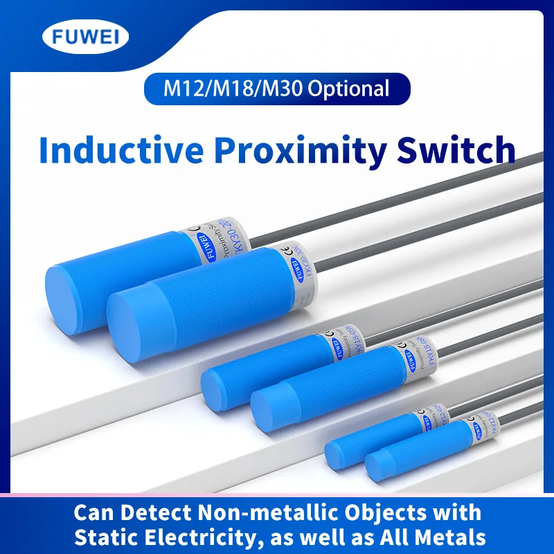

FUWEI Capacitive Proximity Switch Inductive Sensor FKY12-18-30 Series Position Liquid Metal High Precision Electrostatic Mode
