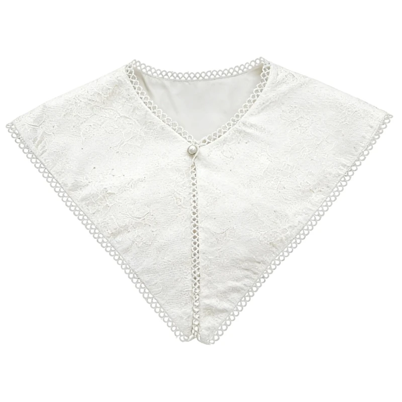 31bf-white-polyester-fashion-collar-insert-unique-patterns-lightweight-breathable-layering-piece