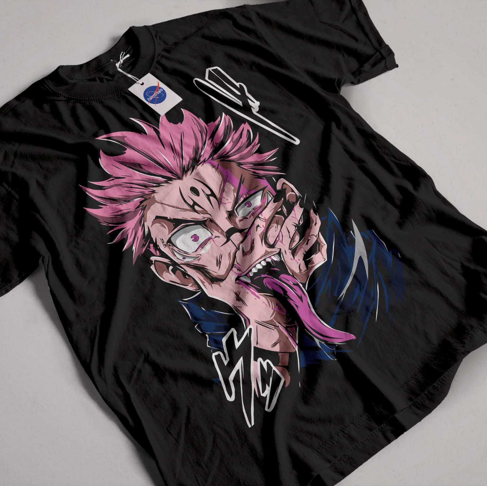 Ryomen Sukuna T-Shirt Jujustu Kaisen Sukana Anime Graphic T Shirt