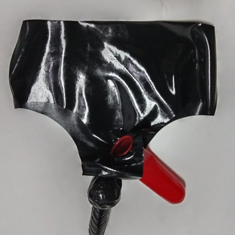 Cuecas masculinas de látex com 2 preservativos