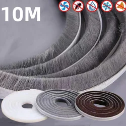 5/10M New Home  Windproof Tape Sealing Strip Pile Weatherstrip Home Door Window Sound Insulation Dust Strip Weather Stripping