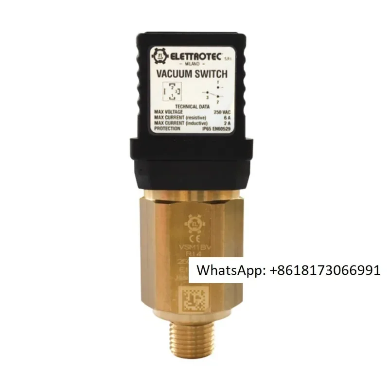 ELETTROTEC vacuum switch VSM1BR14/R18 negative pressure switch VSM2BR14/R18