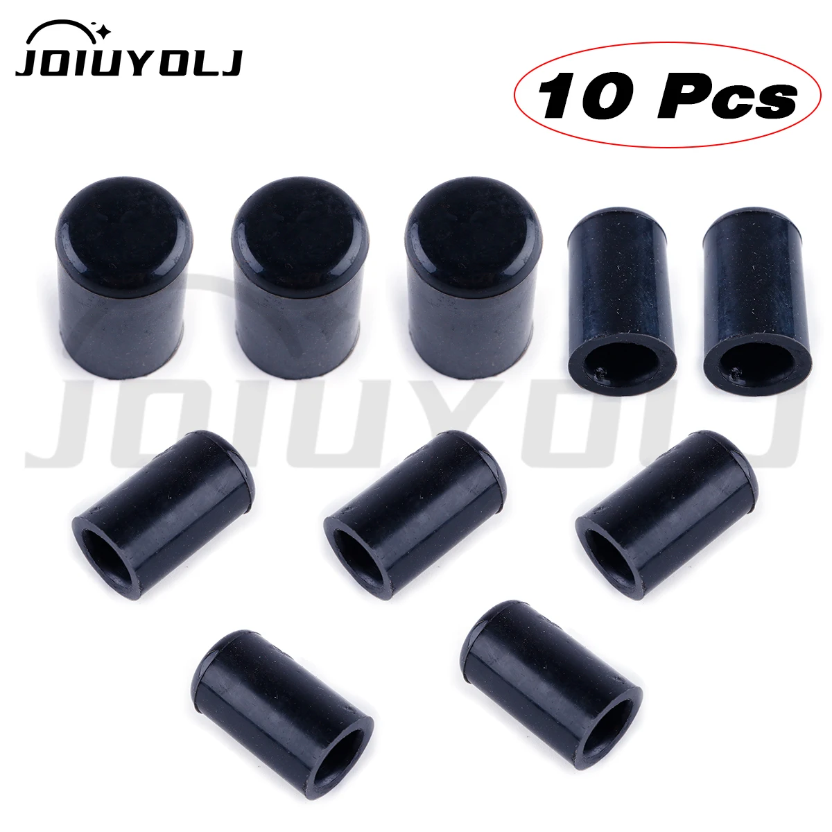 10 Pcs Silicone Blanking Cap Intake Manifold Vacuum Hose End Bung Plug Inner Diameter Covers ID 4mm 6mm 8mm 10mm 12mm 19mm