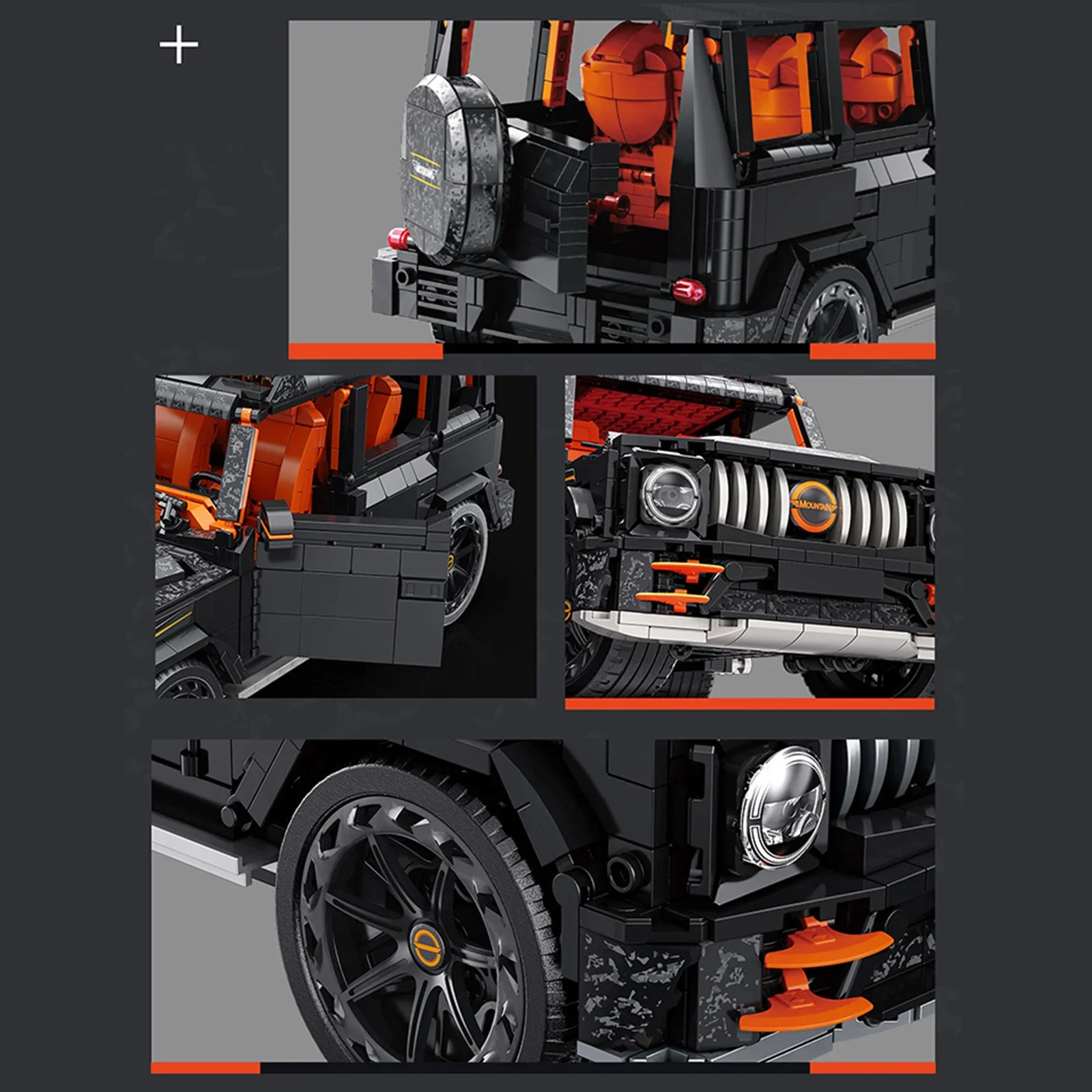Mayser AMG G63 Off-Road SUV - Premium High-Difficulty Building Blocks Set | Ultimate Birthday Gift for Adult Enthusiasts
