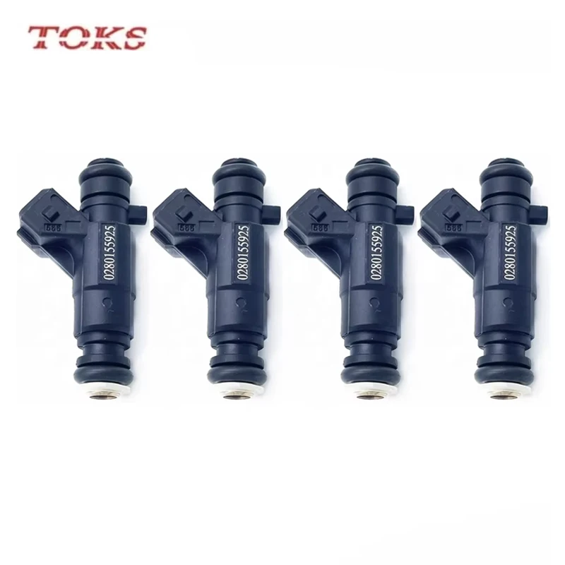 

Новый 4 шт. 0280155925 топливная форсунка FI-15872 подходит для Ford Fiesta Courier Ka Ikon 1,6 2000-2015 YS6U-9F593-HA 15872