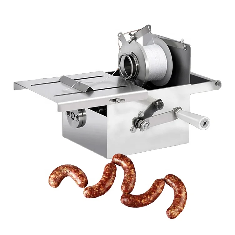 Tragbare 32/43/52 mm manuelle Wurstbinderei-Verbindungsausrüstung für die Herstellung von Fleischwurst im Restaurant und im Lebensmittelgeschäft