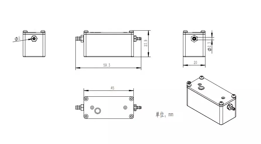 Generatore di fumo 1/14 per escavatore Tamiya RC macchine edili per camion auto modificata fai da te personale