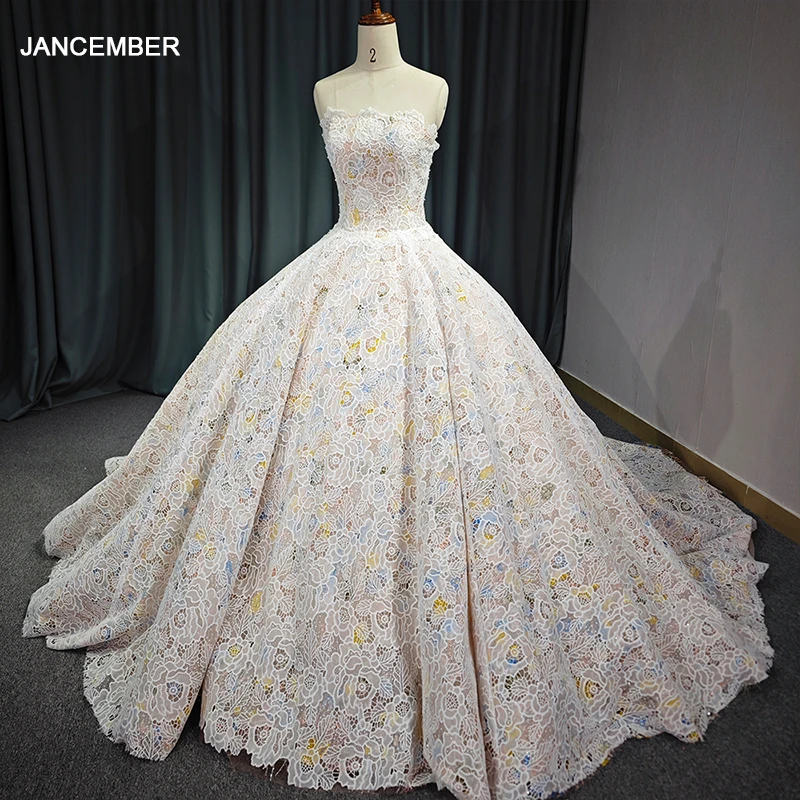 

Jancember Оптовая продажа с фабрики Платья Quinceanera 2024 Бальное платье из органзы без бретелек со складками на шнуровке Бар-мицва DY6711