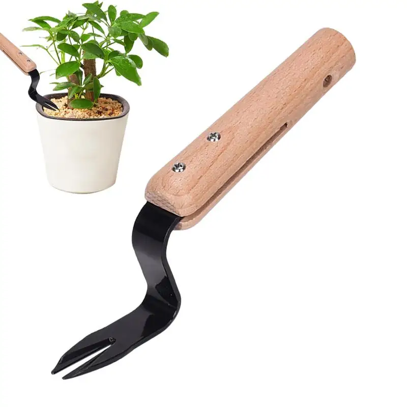 

Weeding Fork Weeding Digger Tools With Ergonomic Handle Manual Weeding Puller Transplant Gardening Plant Tool For fast weeding