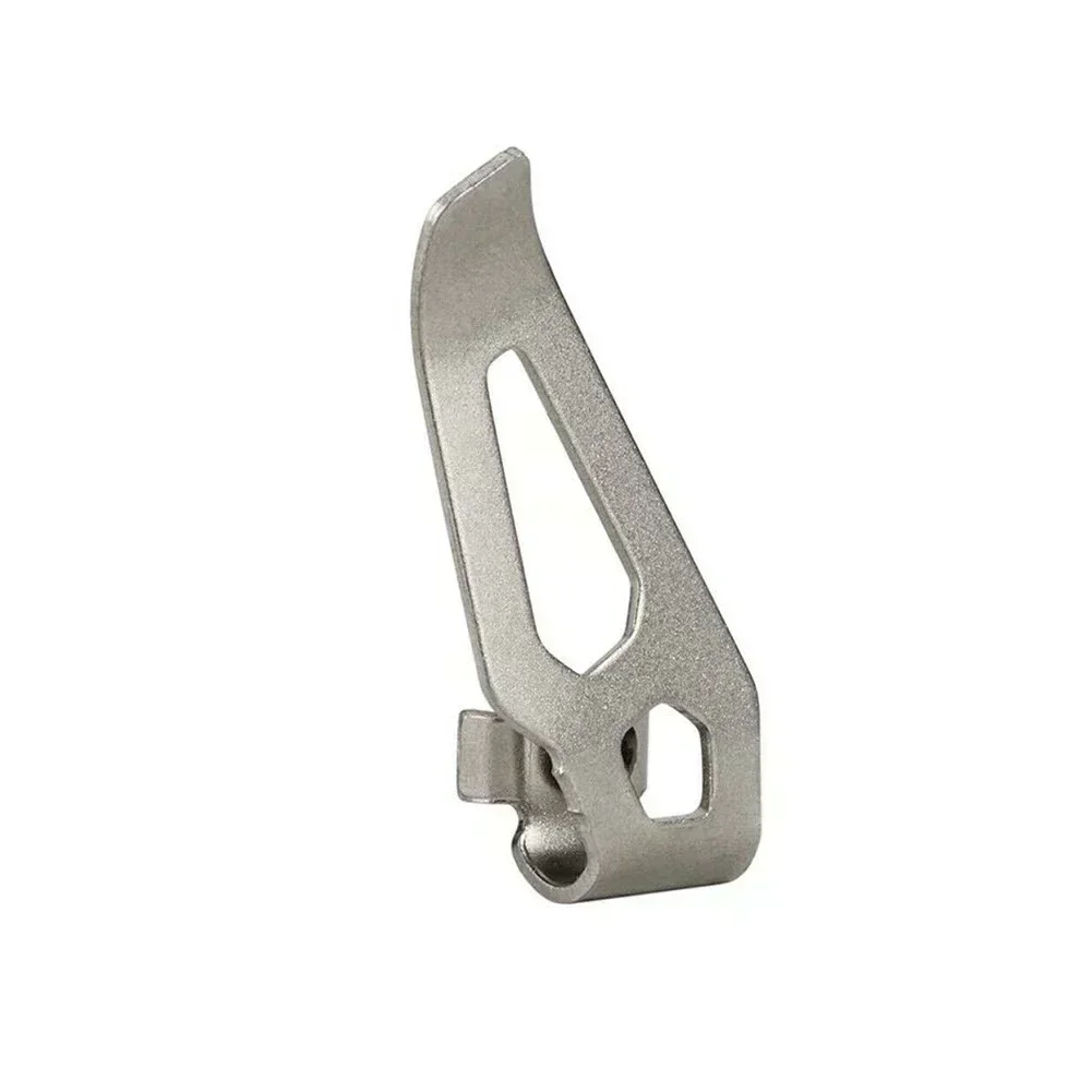 1 Set Belt Hook Clip Metal 42-70-0490 Belt Clamp Silver Screw Kit For Drills Impact Drivers Durable Power Tool Accessories