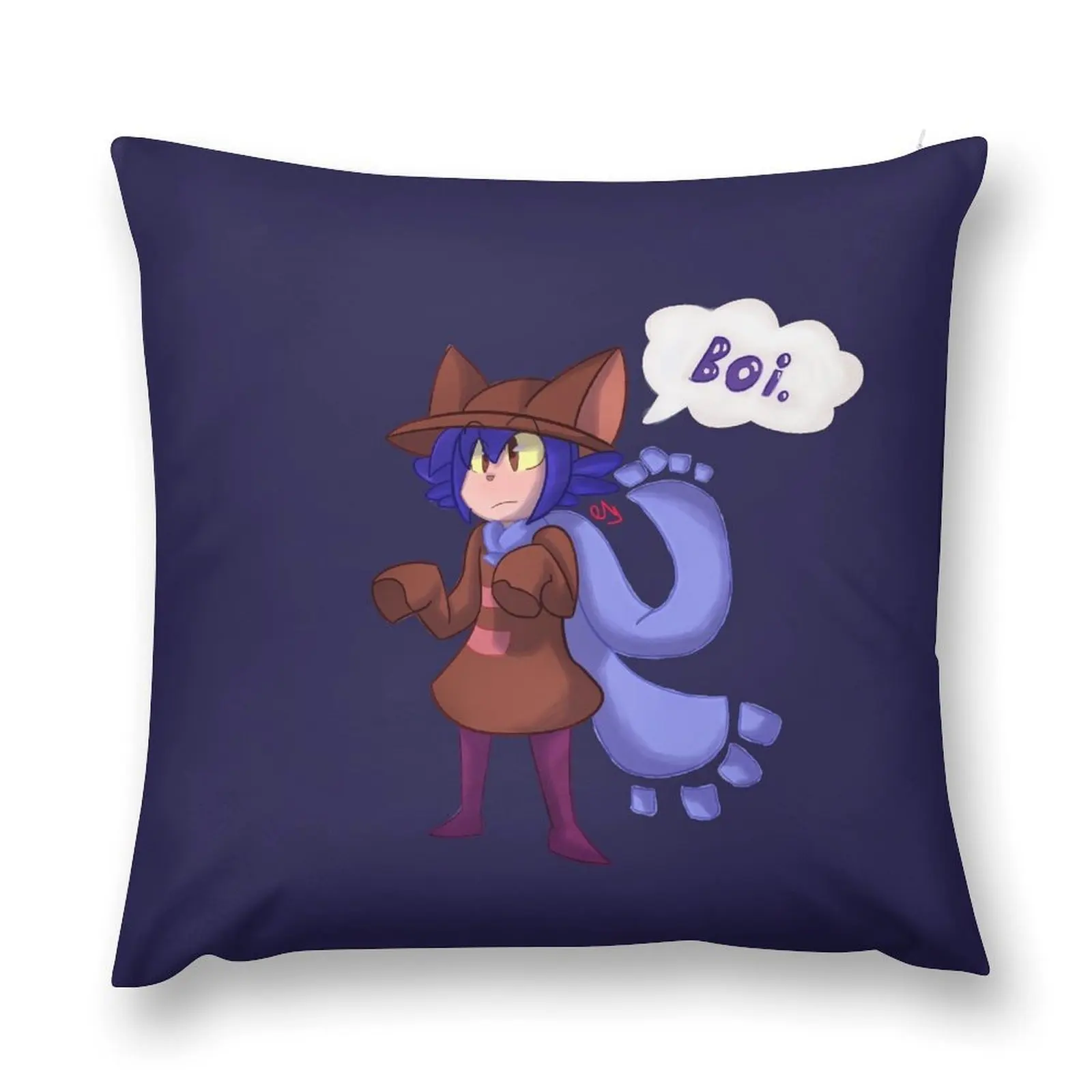 Niko Oneshot Throw Pillow Embroidered Cushion Cover covers for pillows Pillowcases Cushion Covers Sofa pillow