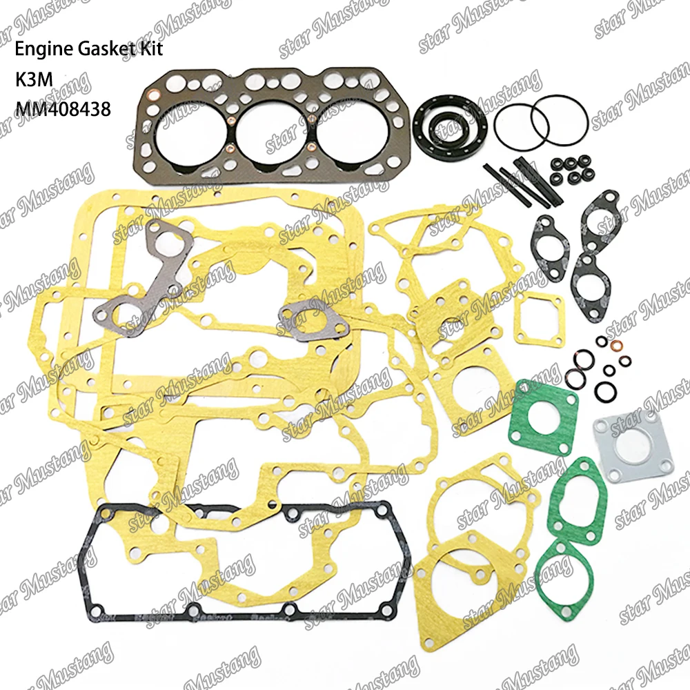 K3M Engine Gasket Kit MM408438 Suitable For Mitsubishi Engine Parts