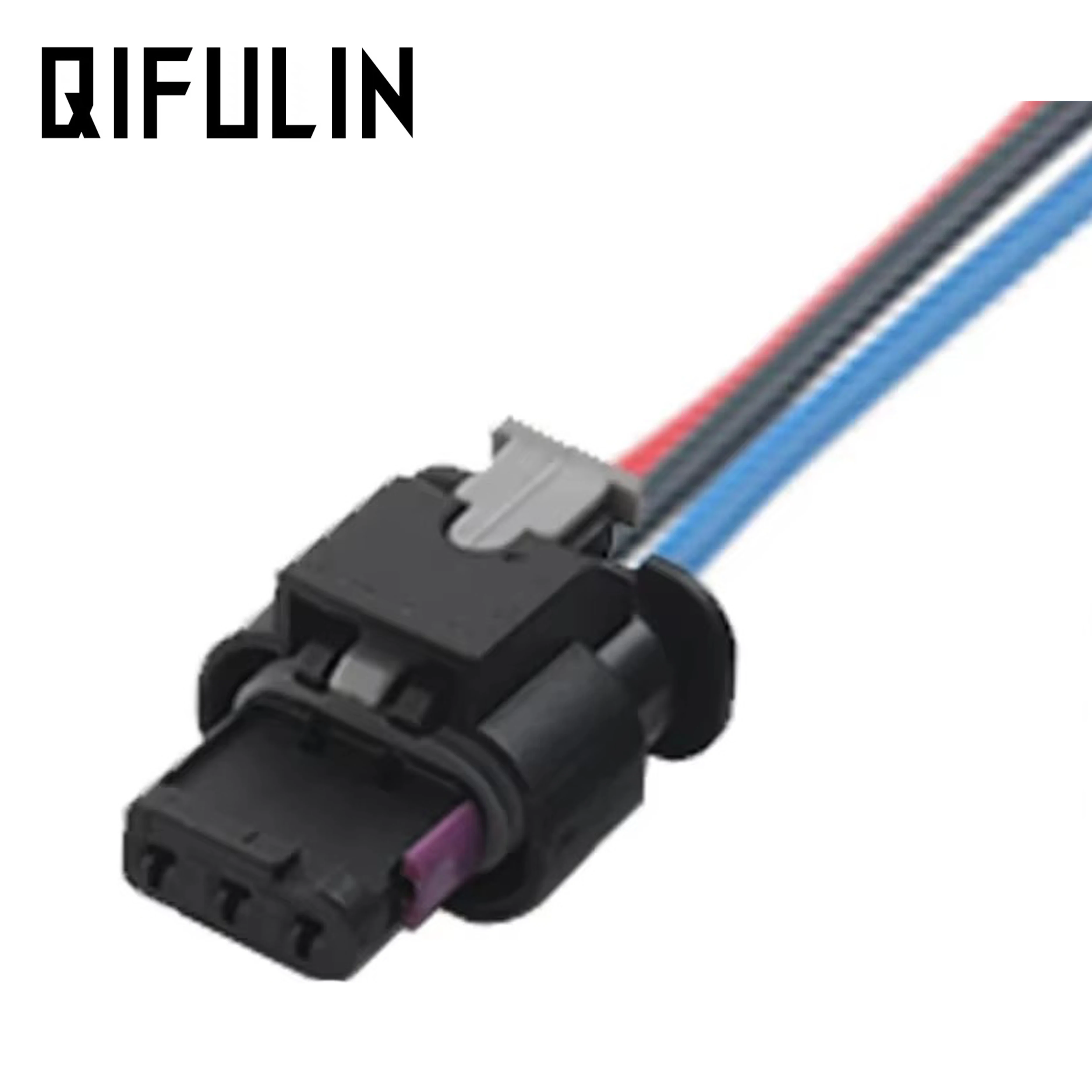 

1 Set 3 Pin 4F0973703A 4F0973703 AMP Automotive Wire Harness Waterproof Connector Male Female Plug 1718653-1 For VW Audi