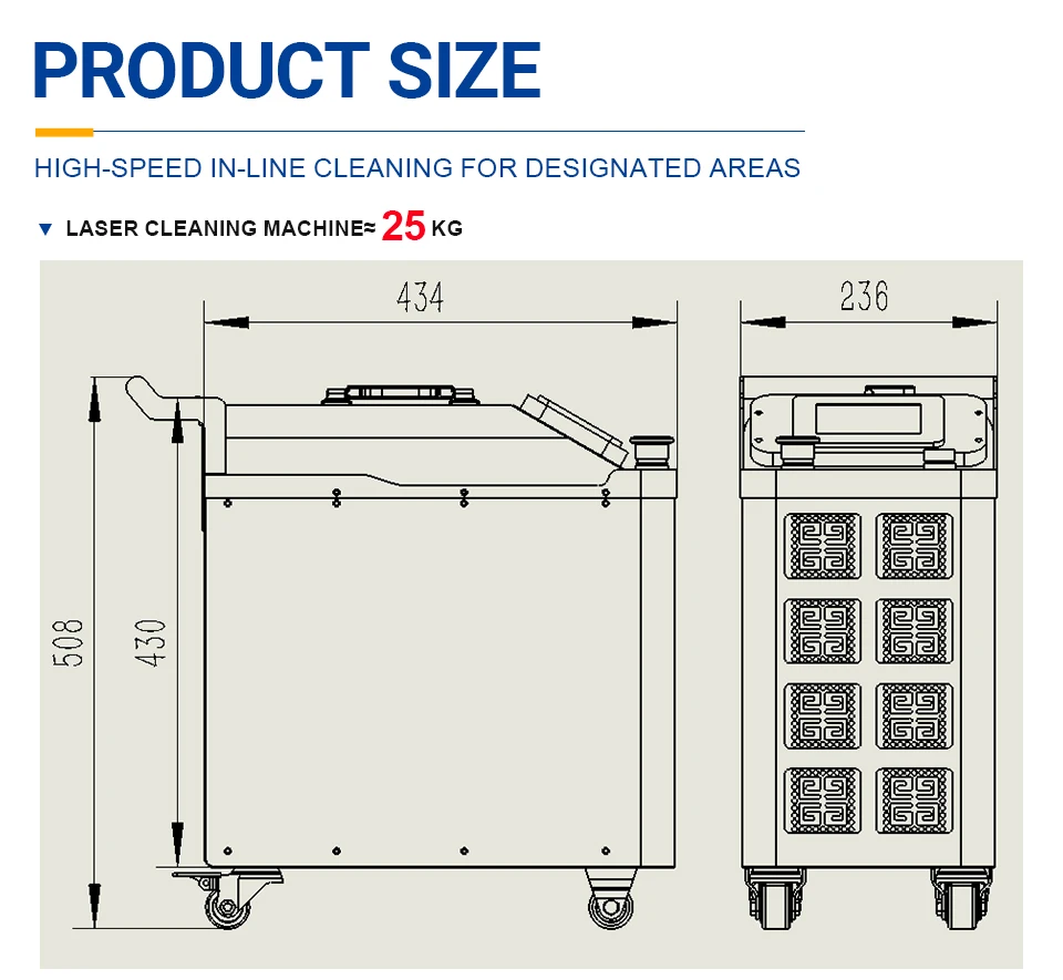 

TH-FLC50S Импульсная чистящая машина, портативная автомойка для домашнего использования, мощная стиральная машина для удаления ржавчины