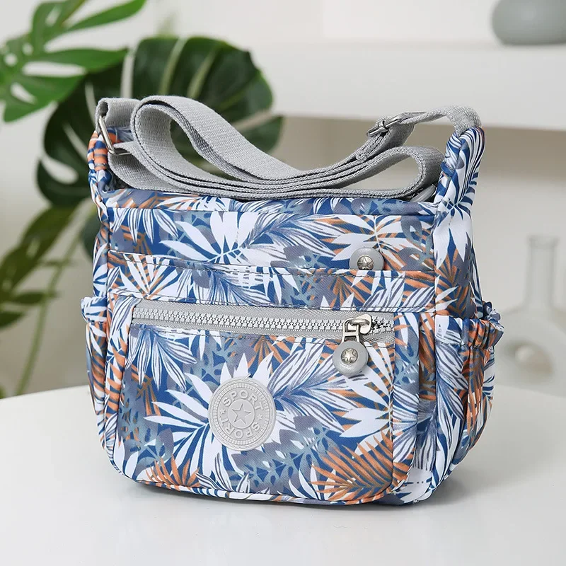 Nylon Printing Crossbody Bags for Women 2023 Fashion Trends Girls Handbags and Purses Small Shoulder Messenger  Bag