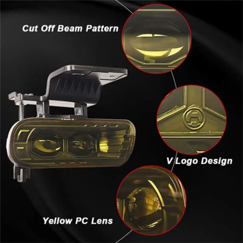 Stablize 1 Pair High Intensity LED Front Fog Lights For Silverado 99-02 Tahoe 00-06 Retrofit Headlights