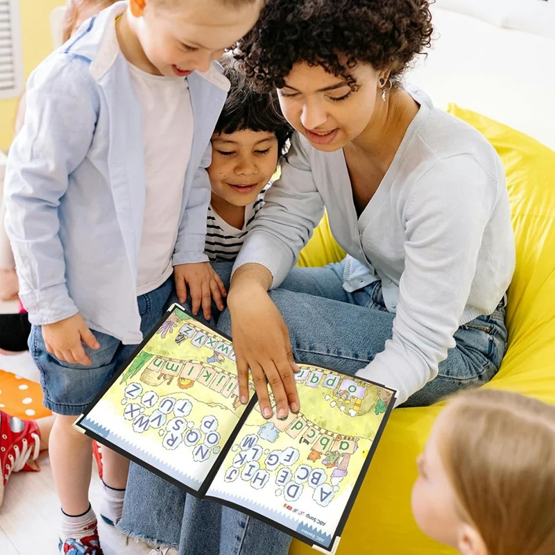 レストラン用透明メニューカバー、カバーブックは8.5x11インチの標準サイズに適合、メニューホルダー、4ページ、8ビュー、6個