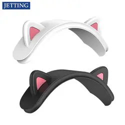 New 1PC Cat Ears Soft Silicone Headphone Headband Protectors Comfort Cushion Top Pad Protector Sleeve for AirPods Max Headphones