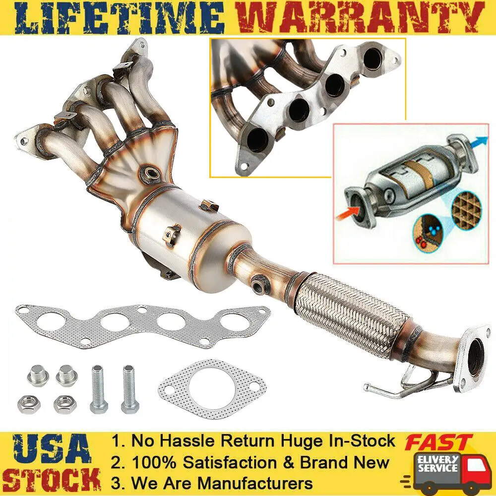 

Catalytic Converter With Gaskets Direct Fit 2012 2013 2014 2015 2016 2017 2018 For Ford Focus 2.0L 4Cyl Car Exhaust Manifold