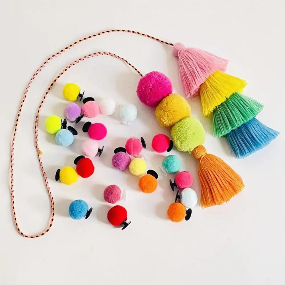 Kleurrijke bedels voor Bogg-tassen DIY rubberen strandtas Strandtasaccessoires Bedels Bloemen en parels Pom Pom Kwastje voor Bogg Bag