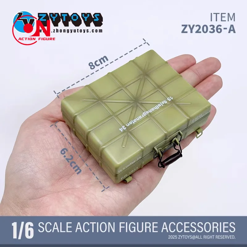 ZYTOYS ZY2036 ZY2022 1/6 スケール第二次世界大戦武器ボックスアクセサリーモデル 12 インチアクションフィギュアボディ人形