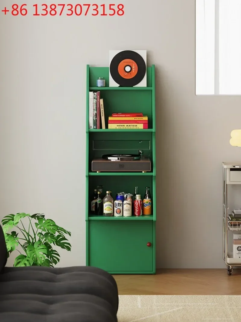 Modern creative multi-storey living room light luxury floor bookshelf Christmas tree decorative cabinet