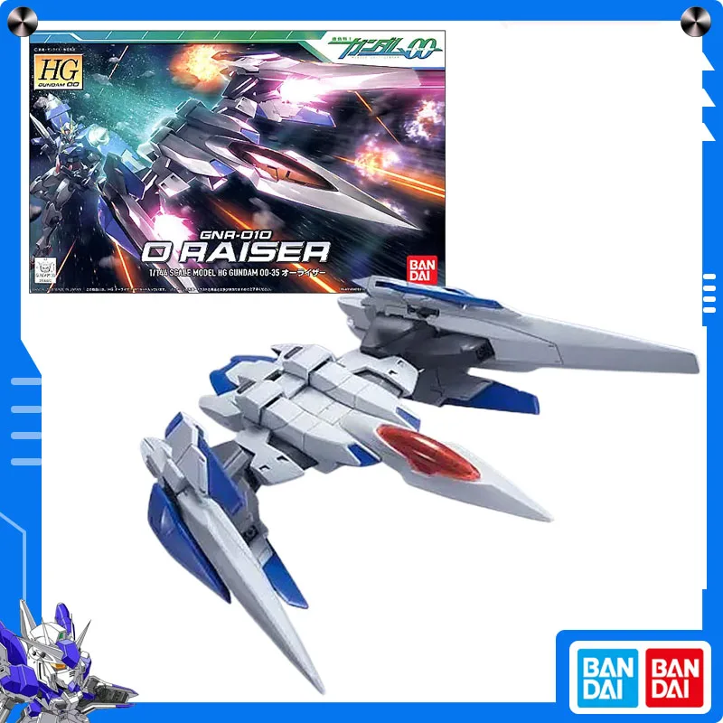 

Original Bandai Gundam 00 (Double O) 1/144 HG 0 Raiser Anime Action Figure Assembly Model Collect Ornament Festival Gift