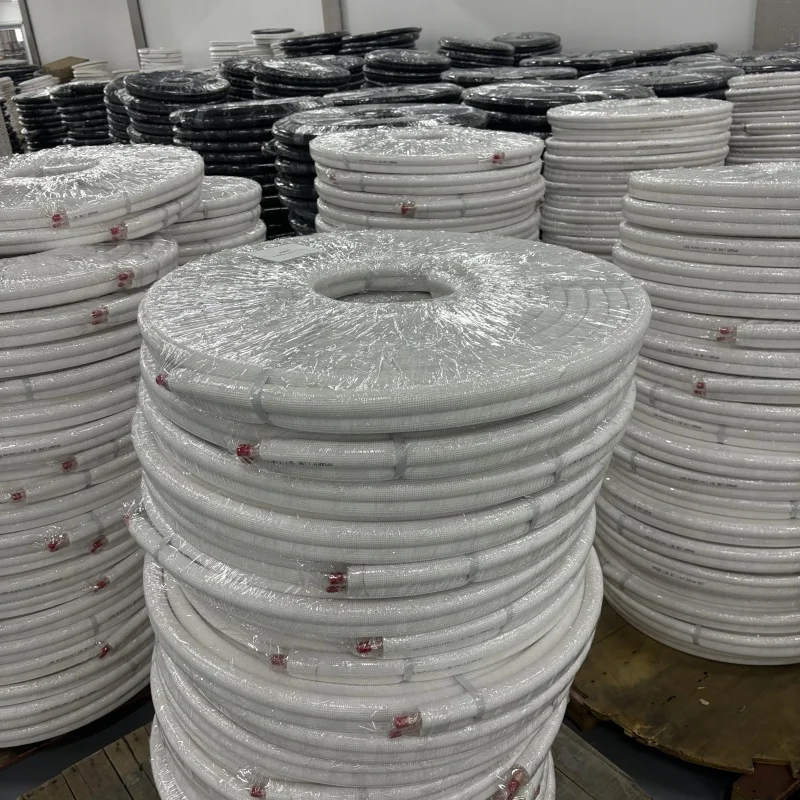 1/4-3/8  50FT Standard Size Insulated Copper Pipe for Air Conditioning