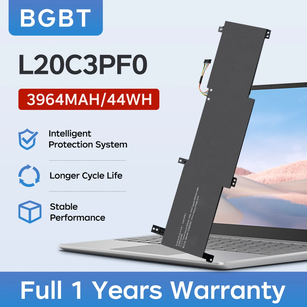 BGBT L20C3PF0 Laptop Battery For Lenovo IdeaPad 3-14ITL6 ALC6 V14 V15 V17 G2-ALC IJL ITL L20M2PF0 L20L2PF0 L20M3PF0 L20L3PF0 45W