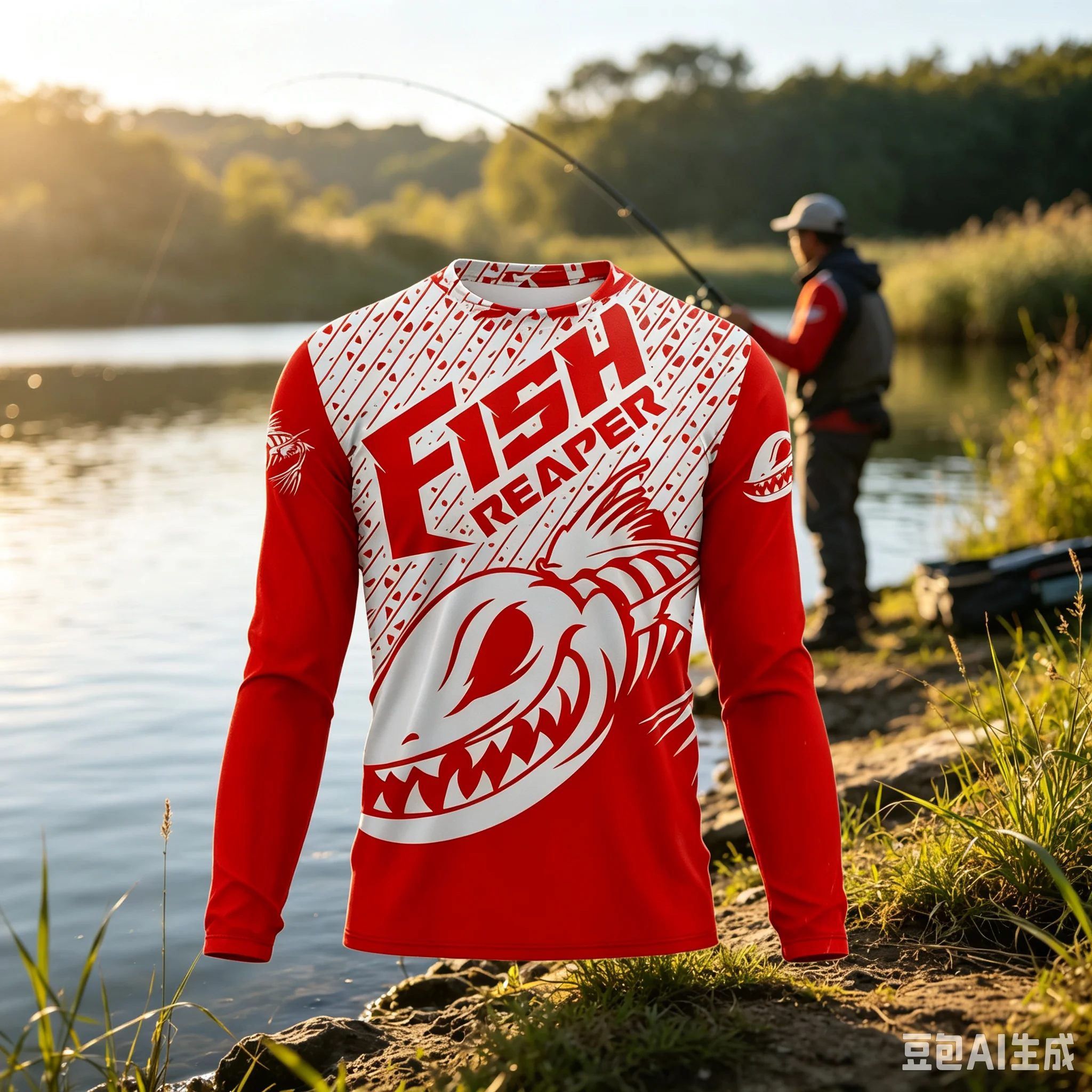 2026 Hot Men Anti UV Fishing T‑Shirt Long‑Sleeve Bass Fish Print Quick‑Dry Breathable Sun Protection Outdoor Angling Shirts