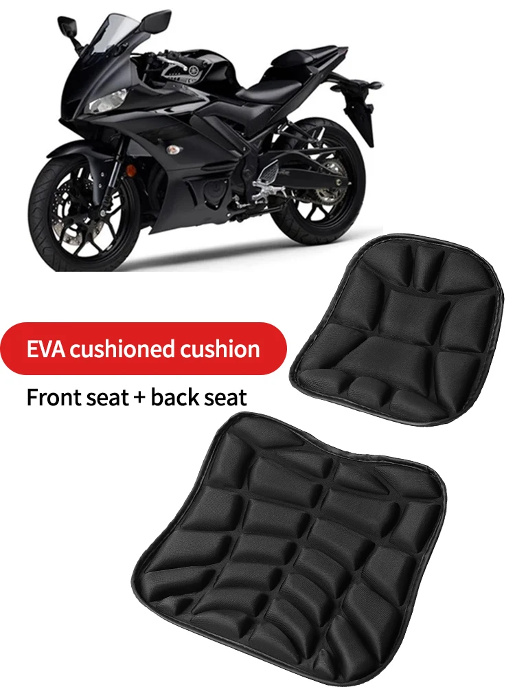 AliExpress shopprime Motorcycle Seat Cushion Black Comfortable Breathable Seat Covers Mats Motorcycles Electric Bike Accessories