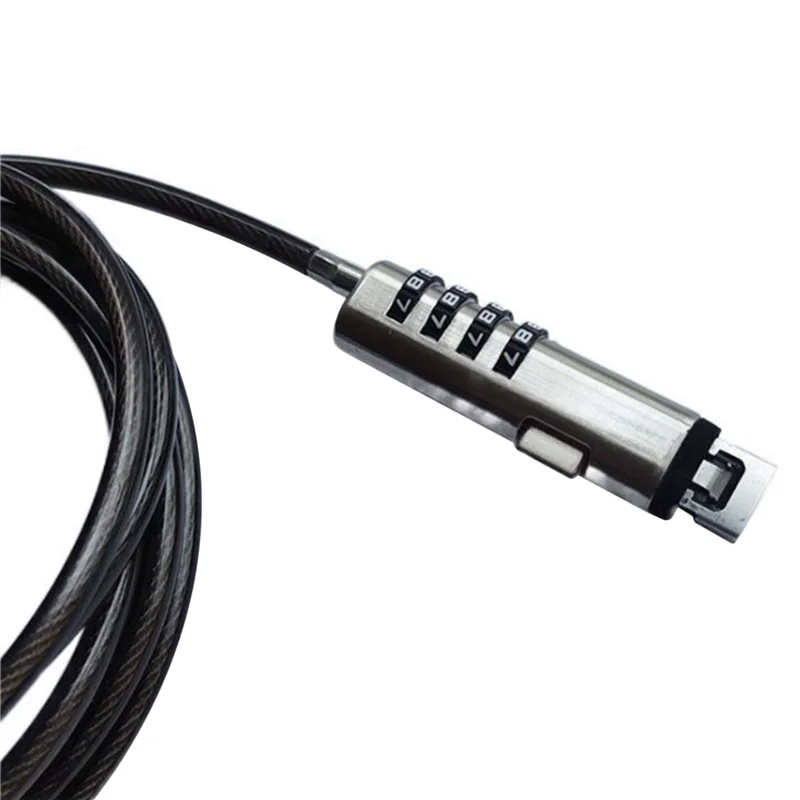 

5X Security USB Password Anti-Theft Lock, Used For Anti Theft Function On Laptop, Tablet, Projector, TV
