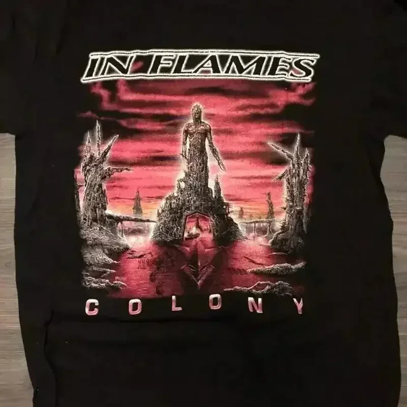 In Flames Colony Album T Shirt Full Size S To 4Xl