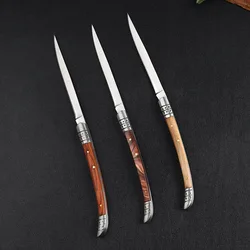 1-3pcs Portable Resin Folding Fruit Knife Color Wood Fold Small Carving Knives Multi-Function Knife for Outdoor Camping 3 size