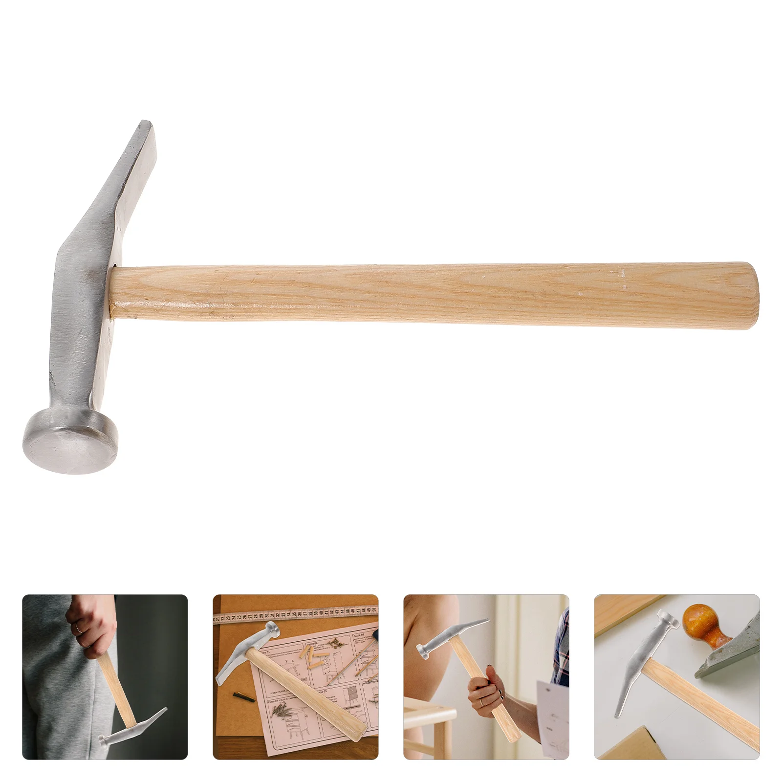 Shoemaking Steel Rustproof Lightweight Durable Wooden Handle For Shoe Maker Tools Hammer Shoemaking Tool Steel Hammer Hand Tools
