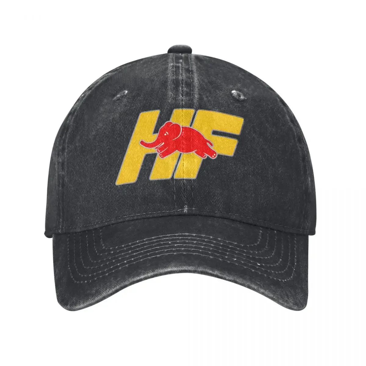 Lancia HF – casquette de Baseball en forme d'éléphant, casquette de soleil en Denim vieilli Vintage, Style unisexe, chapeaux d'été en plein air