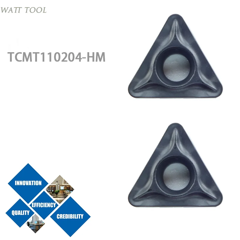 10pcs  TCMT110204-HM Cemented carbide and cermet inserts General Turning Inserts