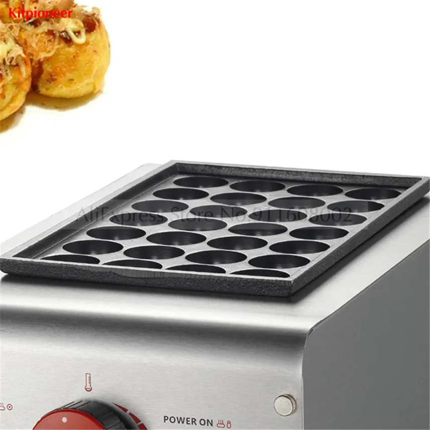 Octopus Balls Tray Nonstick Grill Plate Of Takoyaki Taiyaki Waffle Maker Parts Japanese Grill Pan 28 Holes