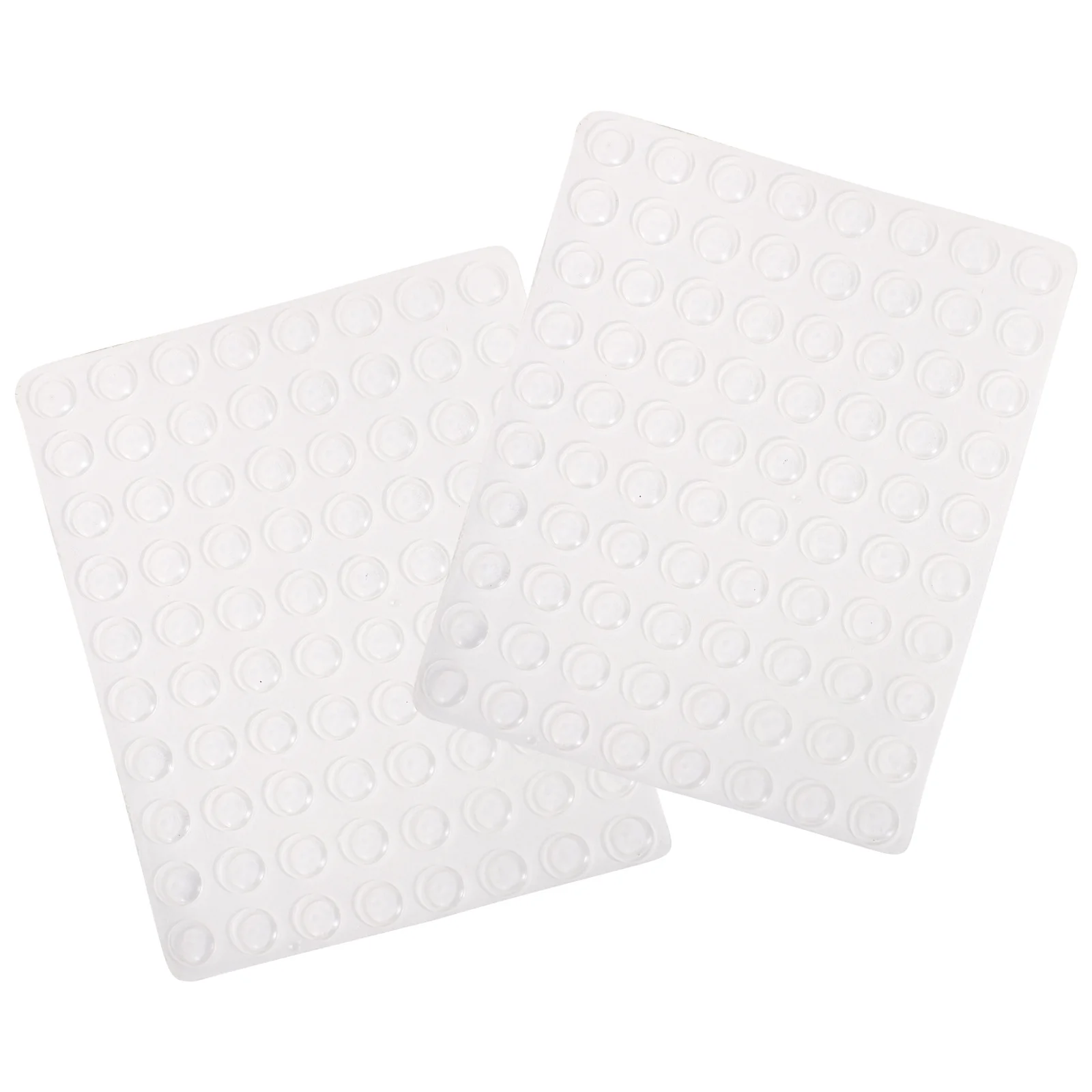 

2 Sheets 80 Particles Sheet Clear Bumpers Self Adhesive Cabinet Protectors Door Drawer Pads Anti Scratch Noise Reduction