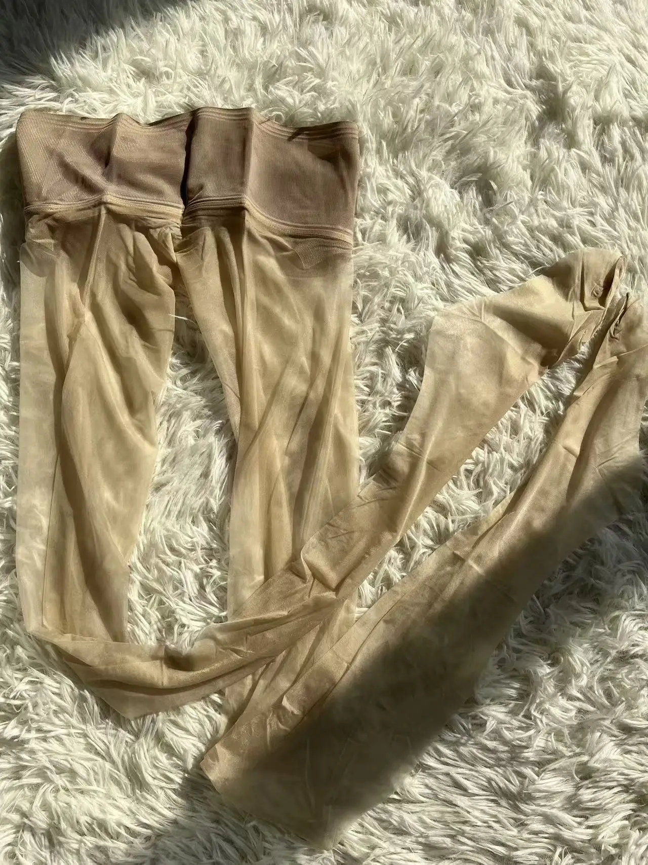 Ultra Thin Pantyhose Sheer Stockings High Waist See Through Elastic Sexy Leggings Tights