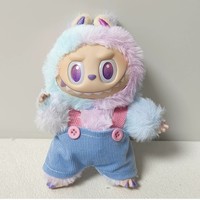 17cm Labubu V3 V2 V1 Trendy Clothes Outfit Accessories Idol Doll Clothing for Kid Gift Labubu Ropa