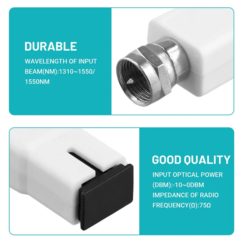 Practical-10 Pcs Passive FTTH Optical Receiver For CATV Mini Node Catv Passive Mini Ftth Optical Receiver