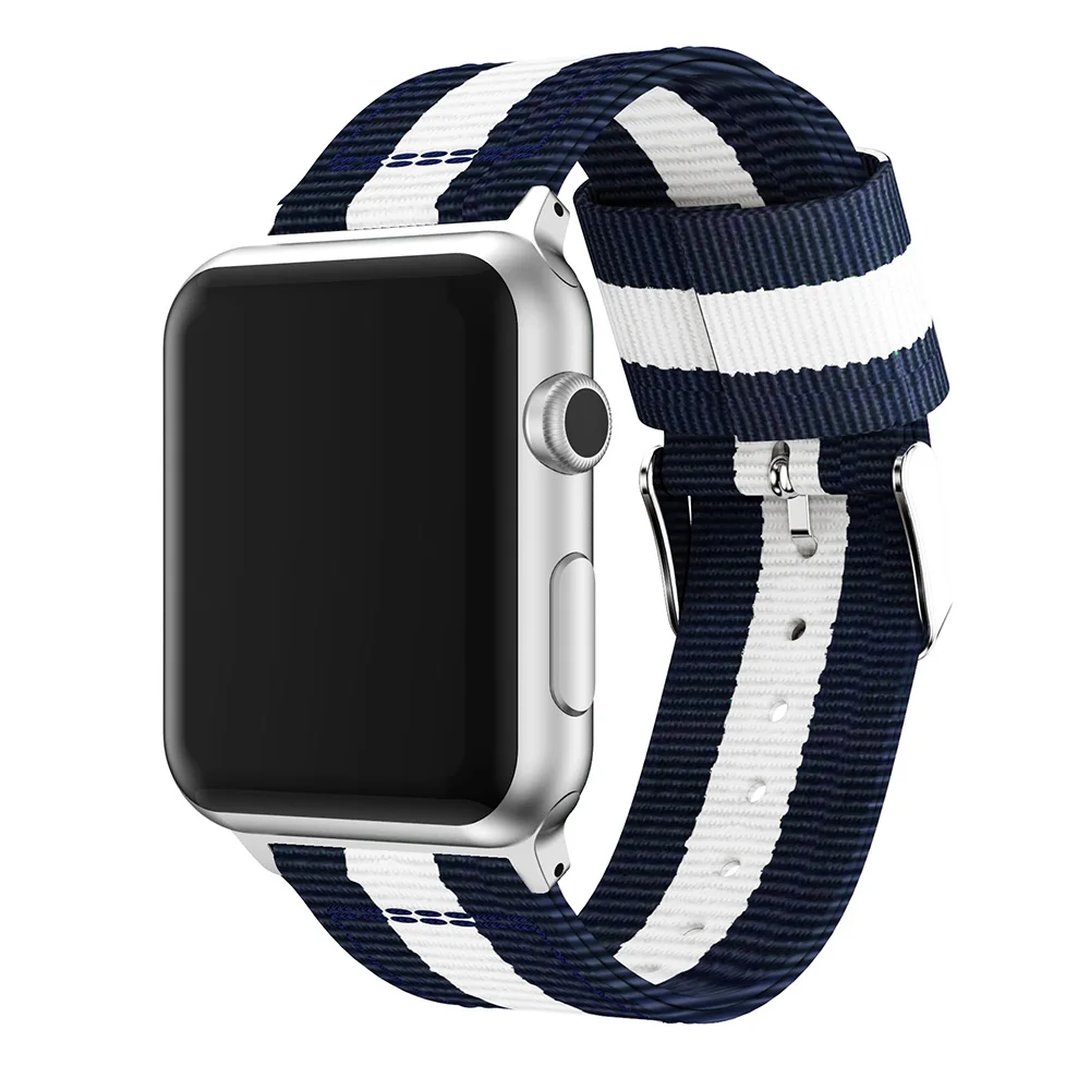 Correa de nailon para Apple Watch Ultra 49mm 10 9 8 7 46mm 45mm 41mm pulsera cómoda iWatch 6 5 4 SE 44mm 40mm 3 42mm